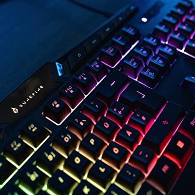 Verbatim SureFire KingPin RGB Gaming Multimedia Keyboard QWERTY Italian Gaming-toetsenbord Kabelgebonden QWERTY, Italiaans Zwart Verlicht