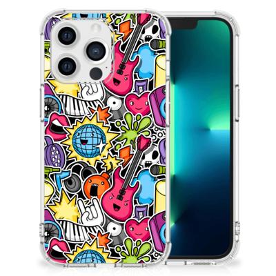 Apple iPhone 13 Pro Anti Shock Bumper Case Punk Rock Apple iPhone 13 Pro Anti Shock Bumper Case Punk Rock