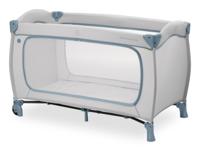Reiswieg - HAUCK - SLEEP N PLAY GO PLUS - 60 x 120 cm - Vanaf de geboorte - Opvouwbaar - Wielen - Dusty Blue - thumbnail