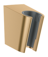 Hansgrohe Handdouchehouder Porter S Wand Geborsteld Brons - thumbnail