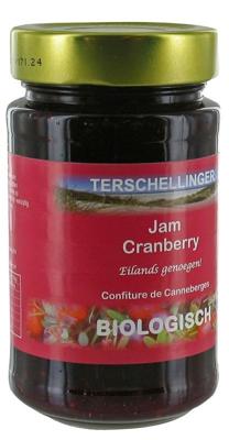 Terschellinger Cranberry jam broodbeleg eko bio (250 gr)