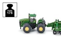 Siku 1856 john deere 9630 met amazone - thumbnail