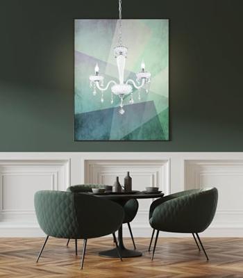 Stars of Light KroonluchterCarpento wit - 39112