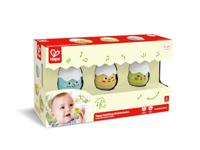 Set van 3 rammelaars kuikentjes - HAPE wit - thumbnail