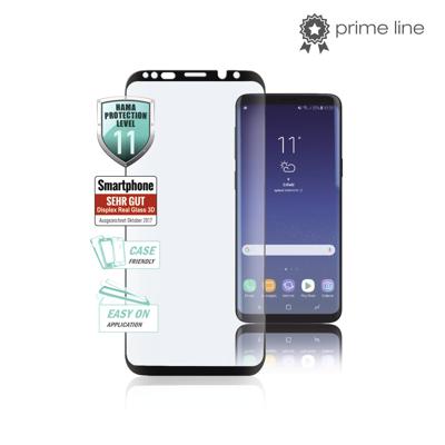 Hama 00182766 Beschermgl. 3D Full Screen Samsung Galaxy S8+ 183421 Screen Protector Glas Geschikt voor (mobiele telefoon): SAMS Zwart