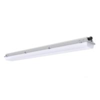 Pracht 5281214-GECKO L 2 LED-lamp voor vochtige ruimte LED LED vast ingebouwd 36 W Wit Grijs - thumbnail