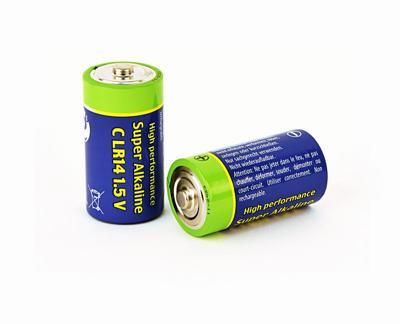 Alkaline C-cell batterij, 2 stuks