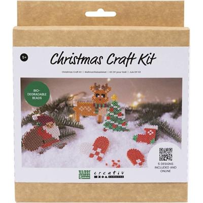 NABBI Hobbyset biobeads , kerstman, kerstsok, kersthart, kerstboom en rendier, 1 doos NABBI Hobbyset biobeads , kerstman, kerstsok, kersthart, kerstboom en rendier, 1 doos