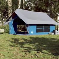 Tent 5-persoons waterdicht blauw - thumbnail