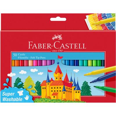 Faber Castell FC-554204 Viltstiften 50 Stuks