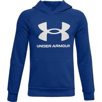 Kinderhoodie Under Armour Colorblock Crewneck Blauw Maat 18-20 Jaar - thumbnail