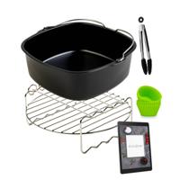 Culi-n-air - Airfryer Xxl Accessoire Set - Inclusief Ebook - 5-delig - thumbnail