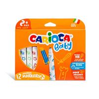 Carioca viltstifen Baby, kartonnen etui met 12 stuks - thumbnail