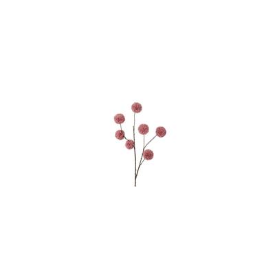 Roberts Collection Kunstbloem pompom spray 96cm oud roze