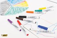 Bic whiteboardmarker Velleda 1741, in geassorteerde kleuren, etui van 4 stuks - thumbnail