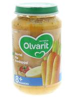 Olvarit Wortel kip aardappel 8M01 200 Gram - thumbnail