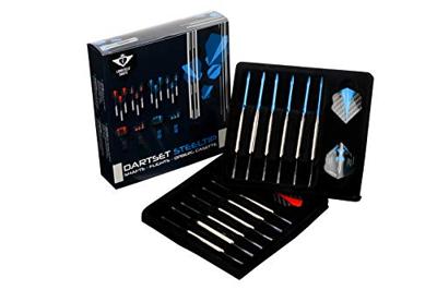 Longfield darts 4 sets steeltip nickelplated brass 21/23 gr Longfield darts 4 sets steeltip nickelplated brass 21/23 gr