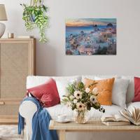 Ravensburger Puzzel 1000 stukjes (Avond in Santorini   ) - thumbnail