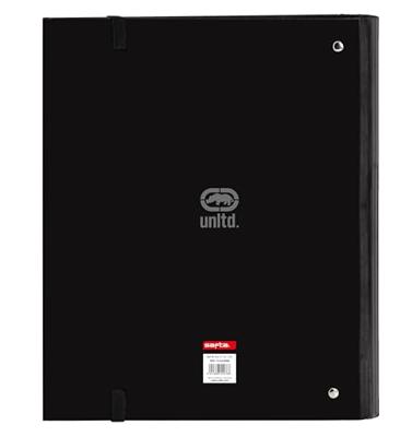 Ringmap Eckō Unltd. Rhino Zwart Grijs 27 x 32 x 3.5 cm