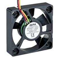 SEPA MFB40H12HA-001 Axiaalventilator 12 V/DC 13.92 m³/h (l x b x h) 40 x 40 x 10 mm - thumbnail