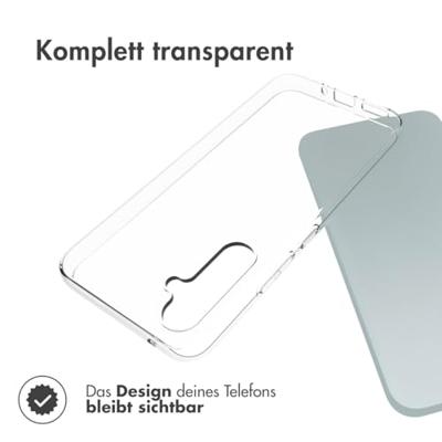Accezz Clear Backcover Samsung Galaxy A54 (5G) Telefoonhoesje Transparant