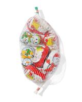 HEMA Chocolade kerstman en sneeuwpop in netje - 80gram - thumbnail