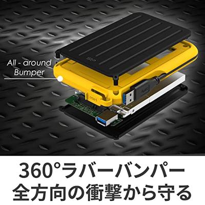 Silicon Power A66 externe harde schijf 5 TB Zwart