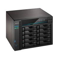 Asustor AS7110T data-opslag-server NAS Desktop Ethernet LAN Zwart - thumbnail