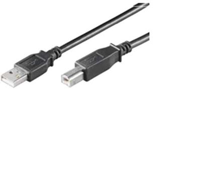 Microconnect USBAB3B Zwart