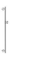Hansgrohe unica comfort glijstang 90cm chroom 26402000 - thumbnail