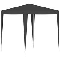 Partytent professioneel 2x2 m antraciet - thumbnail
