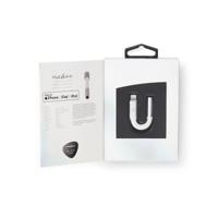 Nedis CCTB39950AL015 Apple Lightning-adapter Apple Lightning 8-pins Male - 3,5 Mm Female 0,08 M Aluminium - thumbnail