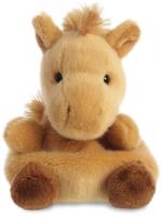 Aurora knuffel Palm Pals paard junior 13 cm pluche bruin - thumbnail