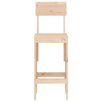 Barkrukken 2 st 40x48,5x115,5 cm massief grenenhout Barkrukken 2 st 40x48,5x115,5 cm massief grenenhout