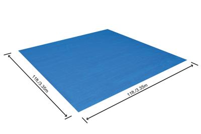 Beschermvloer voor demonteerbare zwembaden Bestway 335 x 335 cm (1 Stuks) - thumbnail