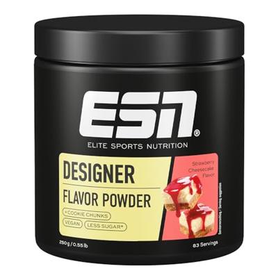 ESN Flavn tasty strawberry cheesecake 250 Gram ESN Flavn tasty strawberry cheesecake 250 Gram
