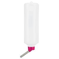 TRIXIE DRINKFLES KUNSTSTOF MET DRAADBEUGEL ASSORTI 600 ML 8 ST - thumbnail