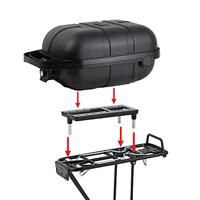 PLETSCHER bagagedrager-box bike case black - thumbnail