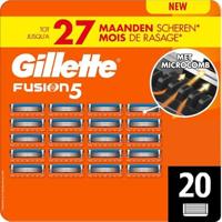 Gillette Fusion manual blades 20 Stuks - thumbnail