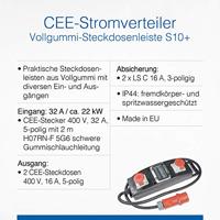 AS Schwabe S10 60806 CEE-stroomverdeler 400 V 32 A - thumbnail