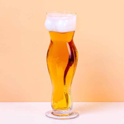 Vrouwentorso bierglas Vrouwentorso bierglas
