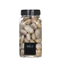Stenen beige fles 1 kilogram mini Mica - Mica decorations - thumbnail