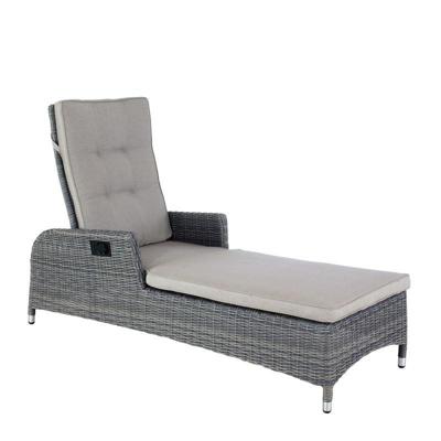 Ligbed Long Beach Coffee Brown D 162 x B 68 x H 105 cm Oosterik Home - Oosterik home