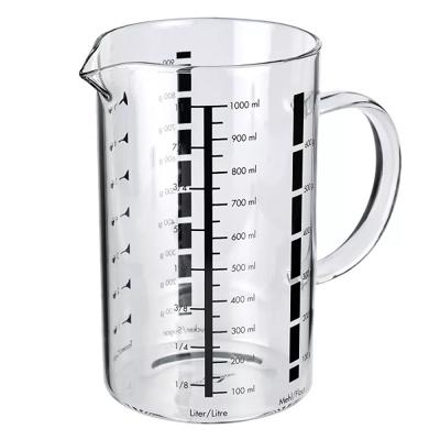 KUCHENPROFI - Keukenhulpen - Glazen maatbeker 1,0l KUCHENPROFI - Keukenhulpen - Glazen maatbeker 1,0l