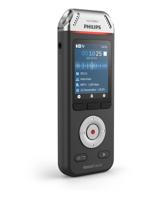 Philips DVT2810 VoiceTracer Audiorecorder Zwart/Zilver - thumbnail