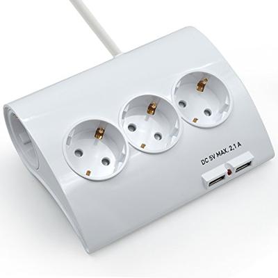 Stopcontactenstrip 5 Tomas met Interruptor Ewent EW3935 Bluetooth (1,5 m)