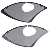 Hesling jasbeschermer 28/6 elegance transparant-zwart - thumbnail