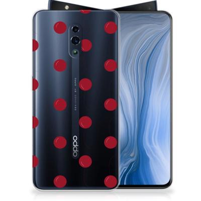 OPPO Reno Siliconen Case Cherries