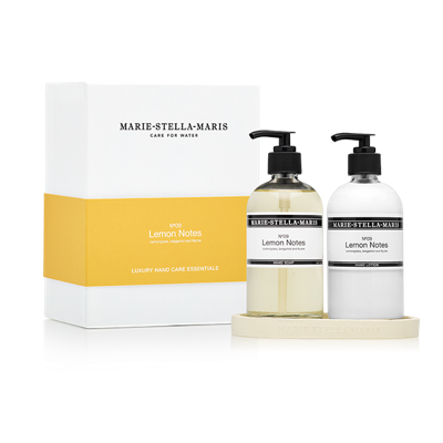 Marie-Stella-Maris Lemon Notes Luxury Hand Essentials Gift Set