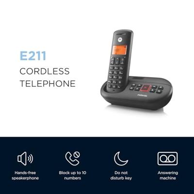 Motorola DECT Phone Zwart